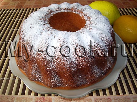 Творожный кекс «Лимонный»