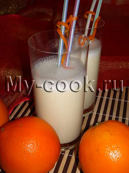 Апельсиновое молоко