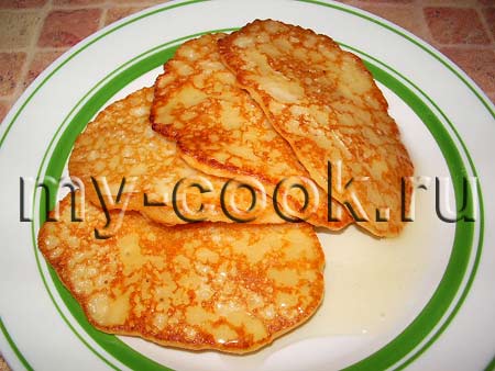 Яблочные блинчики