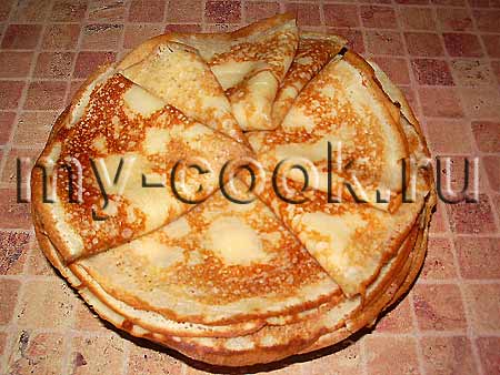 Блины скороспелые