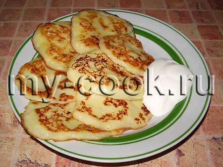Блинчики из кабачков