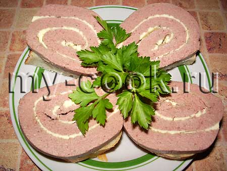 Паштет из печенки