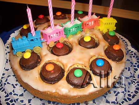 Пирог День рождения - детский