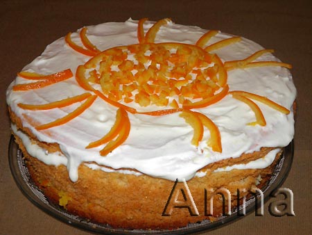 Торт Оранжевое настроение
